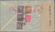 China: 1923/47, Covers (18) Used Inland Or Foreign, Junks/martyrs/Dr. Sun, Inc. Registration And Air - Autres & Non Classés