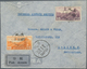 Delcampe - China: 1929/47, Group Of 6 Airmail Covers: To England (via HK, $1 Constitution Single), Switzerland - Other & Unclassified