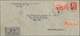 China: 1941/48, Covers (17) Mostly Airmail Inc. Three Registered (one Censored) 1941 Chungking-Hong - Otros & Sin Clasificación