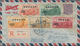 Delcampe - China: 1941/48, Covers (17) Mostly Airmail Inc. Three Registered (one Censored) 1941 Chungking-Hong - Other & Unclassified