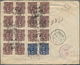 China: 1943/46, Various Unoverprinted SYS On Covers (15) Mostly Used Foreign Inc. To Norway And Ital - Sonstige & Ohne Zuordnung