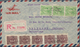 China: 1945/47, Covers To Switzerland (16+1 Front), Mostly Airmails Inc. Registration. - Other & Unclassified