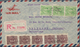 China: 1945/47, Covers To Switzerland (16+1 Front), Mostly Airmails Inc. Registration. - Andere & Zonder Classificatie
