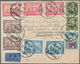 Delcampe - China: 1945/49, Commemoratives On Covers (11) Or FDC (5) Or FFC (4) Inc. Red Hs. "O.A.T.", National - Otros & Sin Clasificación