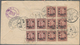 China: 1946/48, National Currency Surcharges On Covers (27) Inland Or Foreign Inc. Registration/airm - Andere & Zonder Classificatie