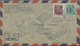 China: 1947/48, Plum Blossoms On Foreign Covers (22 Inc. Two Cards), Mostly By Air And Some Censored - Other & Unclassified