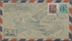 China: 1947/48, Plum Blossoms On Foreign Covers (22 Inc. Two Cards), Mostly By Air And Some Censored - Sonstige & Ohne Zuordnung