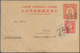 Delcampe - China - Ganzsachen: 1912/36 (ca.), Stationery Cards Used Or Cto (7, Two With Paintings On Reverse), - Cartes Postales