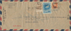 China - Volksrepublik: 1949/57, Five Better Covers Used To Foreign Inc. To Switzerland, Belgium. - Autres & Non Classés