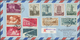 China - Volksrepublik: 1956/76, Covers (6) All With Full Sets (9, S74 Minus-1) All Used To Germany I - Autres & Non Classés