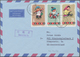 Delcampe - China - Volksrepublik: 1963, Children's Games Set On Five Airmail Printed Matter Covers 1975 To Germ - Autres & Non Classés