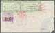 Delcampe - China - Volksrepublik: 1965/92, Entires With Official Postal Repair Seals (11) Inc. Stampless Milita - Other & Unclassified