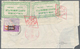 Delcampe - China - Volksrepublik: 1965/92, Entires With Official Postal Repair Seals (11) Inc. Stampless Milita - Sonstige & Ohne Zuordnung