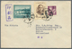 China - Volksrepublik - Ganzsachen: 1955/62 (ca.), 15 Covers With Commemoratives Mostly To Germany O - Postcards