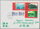 China - Volksrepublik - Ganzsachen: 1971, KPC 50 Years Stamps On Covers (8); Albania 52f. Single Or - Postcards