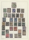 Cuba: 1873-1900, Collection On Nine Album Pages Containing Early Issues, Sc.54-57, Very Good Part 18 - Other & Unclassified