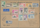 Falklandinseln: 1933/2002, Falklands/Dependencies, Collection Of Apprx. 130 Covers/cards With Attrac - Falkland Islands