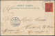 Delcampe - Fiji-Inseln: 1890/1955 (ca.), Cards (7), Inbound (3) 1912 From Switzerland And UK, Airmails KGVI/QEI - Fiji (...-1970)