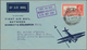 Indien - Flugpost: 1931/1940, Lot Of Three Airmail Covers: 1931 Commercial Cover To Germany And Two - Luchtpost