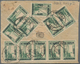 Irak: 1919-1942, Group Of 24 Covers Including One Postal Stationery Card And A Back Only, With Vario - Irak