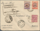 Iran: 1900-60 Ca., 86 Covers And 25 Mint And Used Postal Stationerys In Album, First Flights And Air - Iran