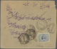 Delcampe - Iran: 1914-18 Ca., 8 Covers Franked With Overprinted Issues, Censors WW I, Some Different, Fine Grou - Iran