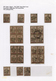 Delcampe - Iran: 1917/44 (ca.), Massive Specialized Collection Mounted On Pages Inc. Inverted Ovpts., Many Cove - Iran