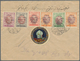 Iran: 1927/1974 (ca.), Mainly 1920s, Lot Of Ten Entires, Incl. Eight Commercial Covers To Berlin, Us - Irán