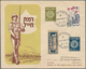 Israel: 1949/1957, POST OFFICE OPENING, Assortment Of Apprx. 216 Commemorative Covers (cacheted Enve - Briefe U. Dokumente