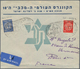 Delcampe - Israel: 1949/1959, Holding Of Apprx 210 Covers/cards/used Stationeries, Comprising Commercial And Ph - Brieven En Documenten