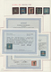 Japan: 1871/1995, Collection Of Definitives Mounted In Hingeless Pouches On Self-created Lighthose P - Other & Unclassified