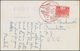 Japan: 1914/37, Covers (5), Franked Ppc (2) And Uprated Stationery All Used Foreign Inc. Japanese Fo - Altri & Non Classificati
