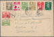 Delcampe - Japan: 1914/37, Covers (5), Franked Ppc (2) And Uprated Stationery All Used Foreign Inc. Japanese Fo - Andere & Zonder Classificatie