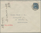 Delcampe - Japan: 1914/37, Covers (5), Franked Ppc (2) And Uprated Stationery All Used Foreign Inc. Japanese Fo - Altri & Non Classificati