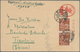 Delcampe - Japan: 1914/37, Covers (5), Franked Ppc (2) And Uprated Stationery All Used Foreign Inc. Japanese Fo - Otros & Sin Clasificación