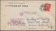 Japan: 1930/36, Covers (10) With Paquebot-marks Or SPO Marks Of NYK (8), States Lines (1) Or Canadia - Other & Unclassified