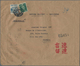 Japan: 1937/60 (ca.), Covers (7), Franked Ppc (8), Uprated Stationery (1) All Used Foreign Ex.1940 E - Other & Unclassified