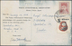 Delcampe - Japan: 1937/60 (ca.), Covers (7), Franked Ppc (8), Uprated Stationery (1) All Used Foreign Ex.1940 E - Other & Unclassified