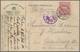 Japanische Post In China: 1891/1930, Ppc (5), Cover (1) And Stationery (3, Inc. Cto "SHANGHAI J.P.O. - 1943-45 Shanghai & Nankin