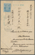 Japanische Post In Korea: 1899/1926, Three Ppc Used "NINSEN (CHEMULPO)" Resp. "KEIJO (SEOUL)", Also - Militaire Vrijstelling Van Portkosten