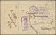 Delcampe - Lagerpost Tsingtau: Matsuyama, 1914/17, Covers (4, One W. Contents: Acknowledgment Of Parcel), And M - China (offices)