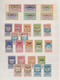 Jemen: 1947/1959, Overprints, Mint Assortment Of 78 Stamps Showing Varieties Of Overprint (inverted/ - Yemen