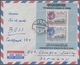 Delcampe - Jordanien: 1954/1989, Holding Of Apprx. 200 Covers/cards, Mainly Correspondence To Germany, Showing - Jordanië