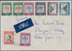 Delcampe - Jordanien: 1954/1989, Holding Of Apprx. 200 Covers/cards, Mainly Correspondence To Germany, Showing - Jordanie