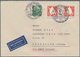 Delcampe - Jordanien: 1954/1989, Holding Of Apprx. 200 Covers/cards, Mainly Correspondence To Germany, Showing - Jordanie