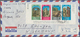 Delcampe - Jordanien: 1954/1989, Holding Of Apprx. 200 Covers/cards, Mainly Correspondence To Germany, Showing - Jordanië