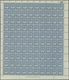 Jordanien - Portomarken: 1952/1957, U/m Assortment Of Complete Sheets: Michel Nos. 41, 42 C, 46, 47, - Jordanië