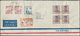 Delcampe - Korea-Süd: 1951/63 (ca.), Covers (22) Resp. Used Ppc (1) All To Foreign And Mostly Airmail And Inc. - Korea, South