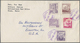 Delcampe - Korea-Süd: 1951/63 (ca.), Covers (22) Resp. Used Ppc (1) All To Foreign And Mostly Airmail And Inc. - Korea (Zuid)