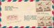 Delcampe - Korea-Süd: 1951/63 (ca.), Covers (22) Resp. Used Ppc (1) All To Foreign And Mostly Airmail And Inc. - Korea (Süd-)